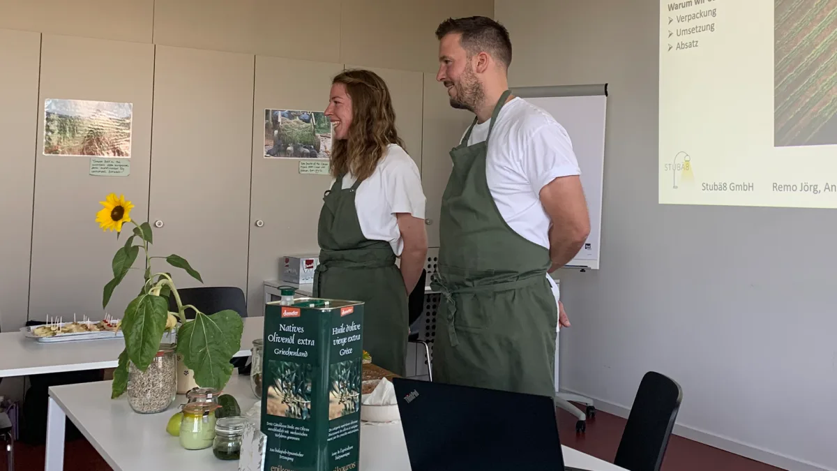 NONvocado und essbare Wildhecke gewinnen bei InnoBio 2023. Bild: bernistbio.ch